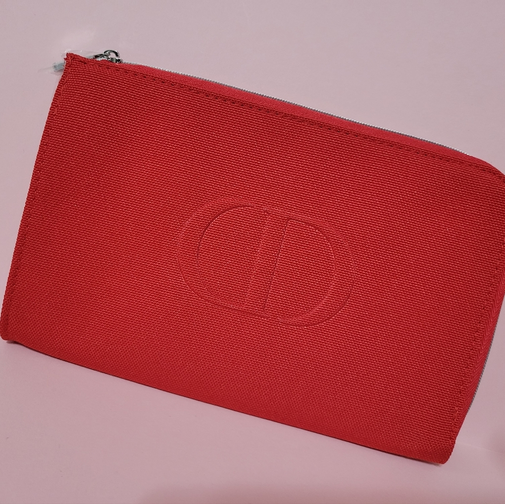 Christian Dior Red Make Up Pouch❤